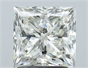 Diamante Natural 2.04 quilates, Princesa , Color J, claridad SI1 y certificado IGI