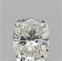 Diamante Natural 0.51 quilates, Del cojín , Color H, claridad VVS2 y certificado GIA