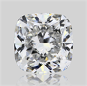 Diamante Natural 0.51 quilates, Del cojín , Color F, claridad VS2 y certificado GIA