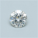 Diamante Natural 0.47 quilates, Redondo , Color I, claridad SI2 y certificado GIA