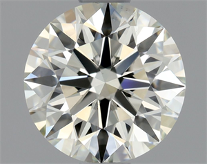 Picture of Natural Diamond 0.81 Carats, Round with Excellent Cut, K Color, VS2 Clarity and Certified by GIA