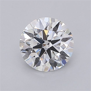 Picture of Lab Grown Diamond 1.03 Carats, Round with Ideal Cut, D Color, VVS2 Clarity and Certified by IGI