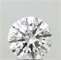 Lab Grown Diamond 3.03 Carats, Round with Ideal Cut, E Color, VVS2 Clarity and Certified by IGI