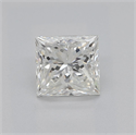 Natural Diamond 0.80 Carats, Princess with  Cut, I Color, VS2 Clarity and Certified by GIA