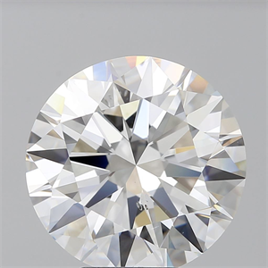 Picture of Natural Diamond 5.02 Carats, Round with Excellent Cut, F Color, SI1 Clarity and Certified by GIA