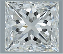 Diamante Natural 2.20 quilates, Princesa , Color G, claridad SI1 y certificado GIA