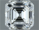 Natural Diamond 1.01 Carats, Asscher with  Cut, H Color, VS2 Clarity and Certified by IGI