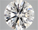 Lab Grown Diamond 8.77 Carats, Round with Ideal Cut, H Color, VS2 Clarity and Certified by IGI