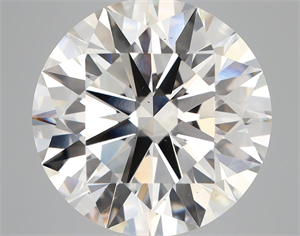 Picture of Lab Grown Diamond 8.77 Carats, Round with Ideal Cut, H Color, VS2 Clarity and Certified by IGI