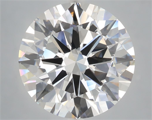 Picture of Lab Grown Diamond 6.00 Carats, Round with Excellent Cut, E Color, VS1 Clarity and Certified by IGI