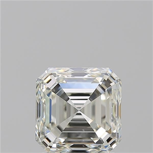 Foto Diamante Natural 2.01 quilates, Asscher , Color K, claridad VS1 y certificado GIA de
