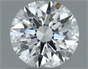 Diamante Natural 0.50 quilates, Redondo , Color H, claridad VVS1 y certificado IGI