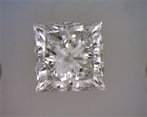 Foto Diamante Natural 0.91 quilates, Princesa , Color D, claridad SI2 y certificado GIA de