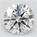 Del inventario de diamantes de laboratorio, 3.34 quilates, Redondo , Color D, claridad FL y certificado IGI