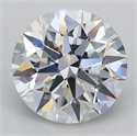 Del inventario de diamantes de laboratorio, 1.05 quilates, Redondo , Color E, claridad VVS2 y certificado IGI