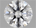 Del inventario de diamantes de laboratorio, 1.01 quilates, Redondo , Color D, claridad VVS2 y certificado IGI