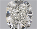 Natural Diamond 1.51 Carats, Cushion with  Cut, G Color, SI1 Clarity and Certified by GIA