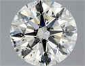 Diamante Natural 2.03 quilates, Redondo , Color J, claridad SI2 y certificado GIA