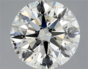 Foto Diamante Natural 2.03 quilates, Redondo , Color J, claridad SI2 y certificado GIA de