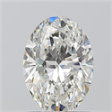 Diamante Natural 1.01 quilates, Ovalado , Color H, claridad VS2 y certificado GIA