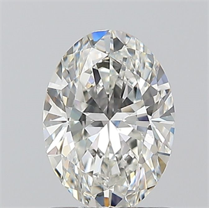 Foto Diamante Natural 1.01 quilates, Ovalado , Color H, claridad VS2 y certificado GIA de
