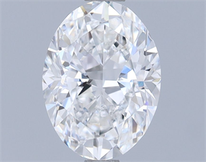 Foto Diamante Natural 1.05 quilates, Ovalado , Color E, claridad SI1 y certificado GIA de