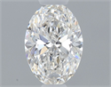 Diamante Natural 0.41 quilates, Ovalado , Color G, claridad VS2 y certificado GIA