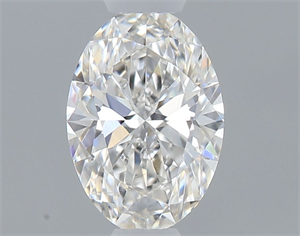Picture of Natural Diamond 0.41 Carats, Oval with  Cut, G Color, VS2 Clarity and Certified by GIA