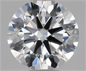 Lab Grown Diamond 1.02 Carats, Round with Ideal Cut, E Color, VVS2 Clarity and Certified by IGI