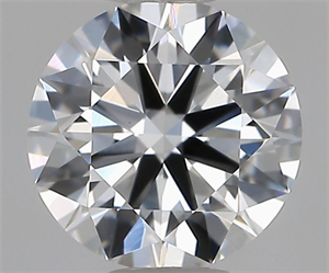 Picture of Lab Grown Diamond 1.02 Carats, Round with Ideal Cut, E Color, VVS2 Clarity and Certified by IGI