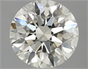 Diamante Natural 1.10 quilates, Redondo , Color L, claridad VS1 y certificado GIA
