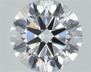 Picture of Lab Grown Diamond 1.04 Carats, Round with Ideal Cut, E Color, VVS1 Clarity and Certified by IGI