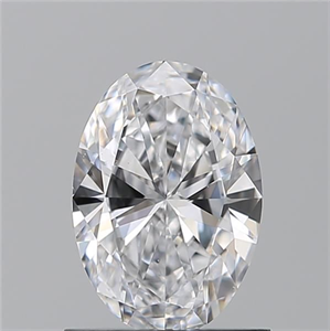 Foto Diamante Natural 0.90 quilates, Ovalado , Color D, claridad VS1 y certificado GIA de