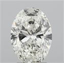 Natural Diamond 2.01 Carats, Oval with  Cut, H Color, VVS2 Clarity and Certified by IGI