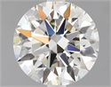 Natural Diamond 1.11 Carats, Round with Excellent Cut, J Color, VS2 Clarity and Certified by GIA