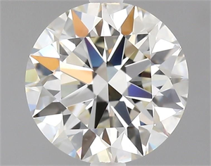 Picture of Natural Diamond 1.11 Carats, Round with Excellent Cut, J Color, VS2 Clarity and Certified by GIA