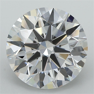 Picture of Lab Grown Diamond 5.86 Carats, Round with Ideal Cut, F Color, VS1 Clarity and Certified by IGI