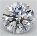 Del inventario de diamantes de laboratorio, 2.08 quilates, Redondo , Color E, claridad VS1 y certificado IGI