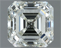 Natural Diamond 1.01 Carats, Asscher with  Cut, I Color, VVS1 Clarity and Certified by IGI