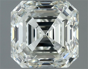 Picture of Natural Diamond 1.00 Carats, Asscher with  Cut, I Color, VVS2 Clarity and Certified by IGI