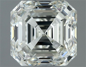 Picture of Natural Diamond 1.00 Carats, Asscher with  Cut, I Color, VVS2 Clarity and Certified by IGI