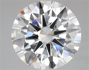 Picture of Lab Grown Diamond 6.02 Carats, Round with Excellent Cut, E Color, VVS2 Clarity and Certified by IGI