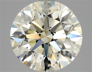 Foto Diamante Natural 3.00 quilates, Redondo , Color N, claridad VS2 y certificado GIA de