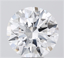 Del inventario de diamantes de laboratorio, 6.05 quilates, Redondo , Color F, claridad VVS2 y certificado IGI