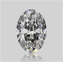 Natural Diamond 1.20 Carats, Oval with  Cut, E Color, SI2 Clarity and Certified by GIA