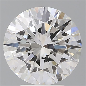 Picture of Lab Grown Diamond 4.53 Carats, Round with Excellent Cut, E Color, VS1 Clarity and Certified by IGI
