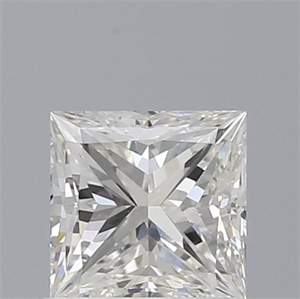 Foto Diamante Natural 0.71 quilates, Princesa , Color H, claridad IF y certificado GIA de