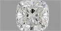 Diamante Natural 0.71 quilates, Del cojín , Color H, claridad IF y certificado GIA
