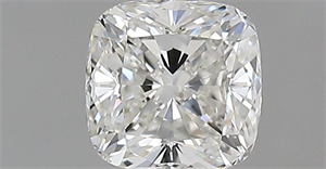 Foto Diamante Natural 0.71 quilates, Del cojín , Color H, claridad IF y certificado GIA de