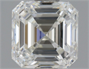 Natural Diamond 0.80 Carats, Asscher with  Cut, J Color, VVS2 Clarity and Certified by GIA